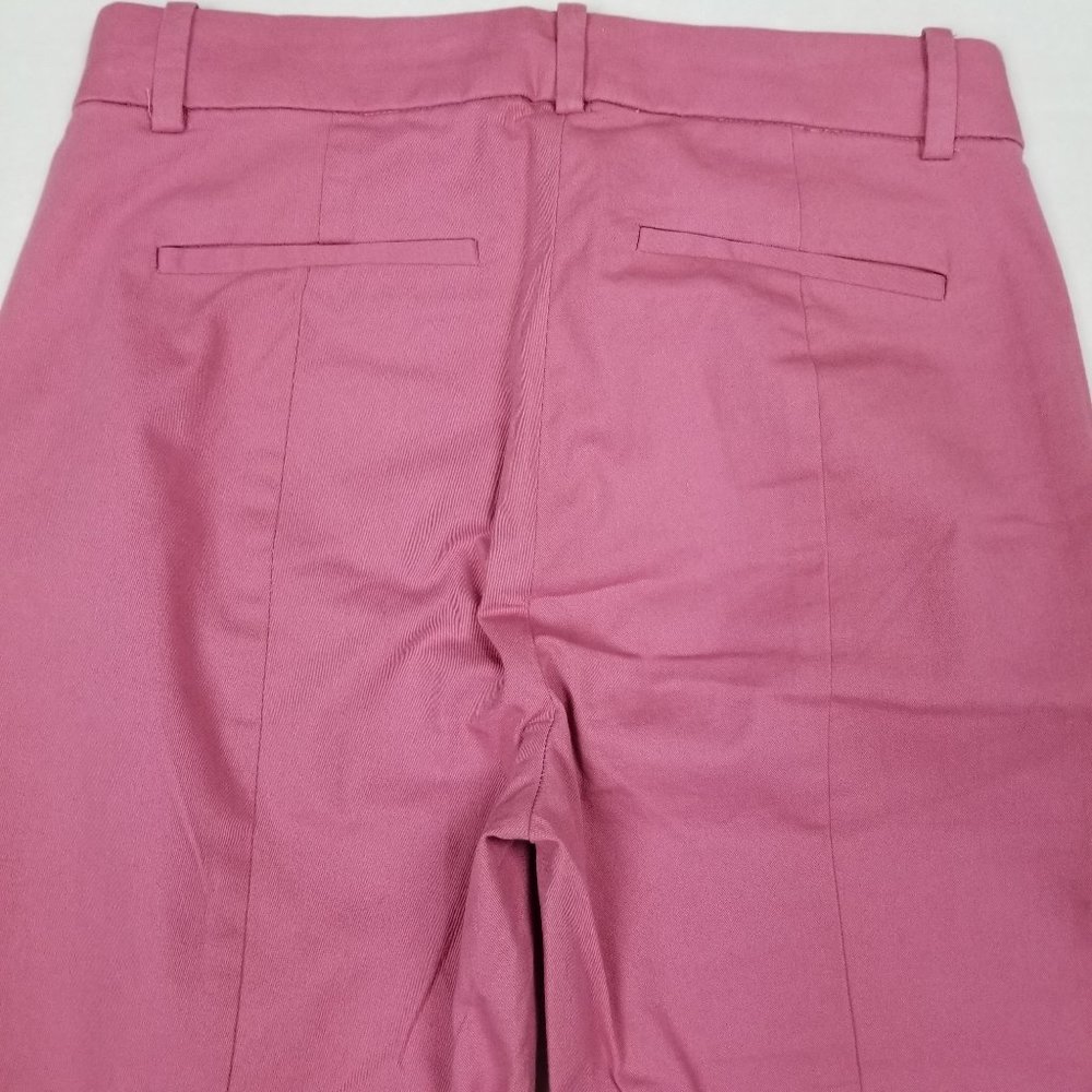 J. Crew Effortless Slim Crop Pant Pink NWT - Picture 9 of 10